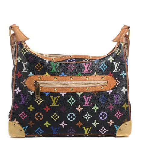 louis vuitton boulogne multicolore black